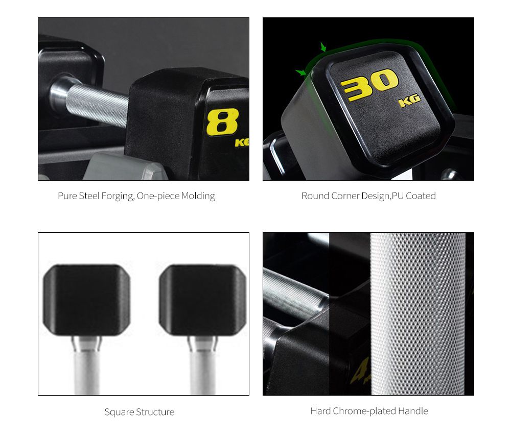 Pesas recubiertas de PU Pesas recubiertas de PU