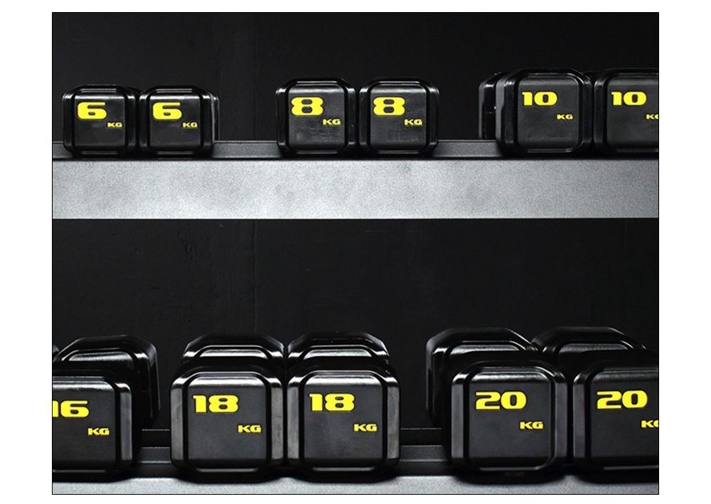 Pesas recubiertas de PU Pesas recubiertas de PU