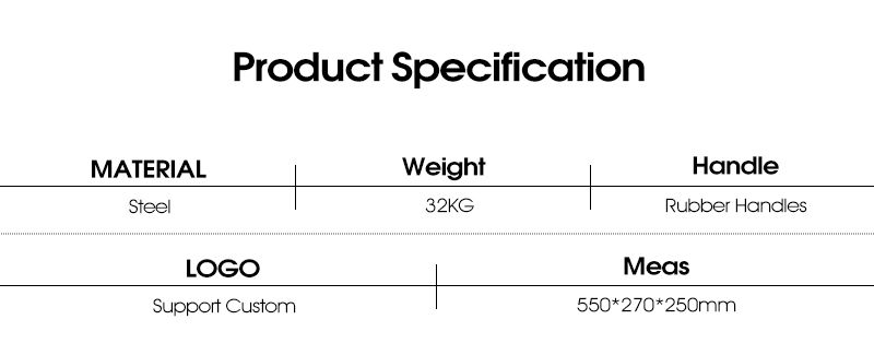 Pesas de acero puro electrochelada ajustable