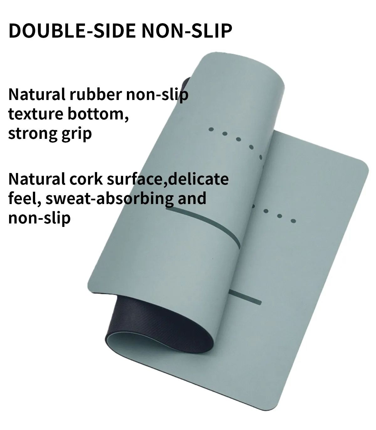 PU portátil de yoga estera de yoga pequeña