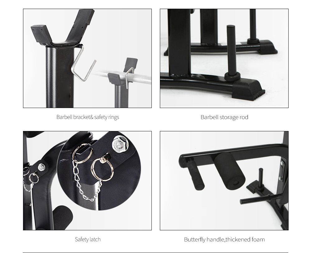 Banco de pesas supino Bancos Barbell Rack Bench Press Rack Banco de pesas supino Bancos Barbell Rack Bench Press Rack
