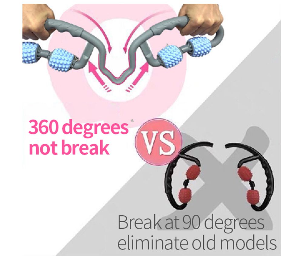 Masajeador de rodillos 3D