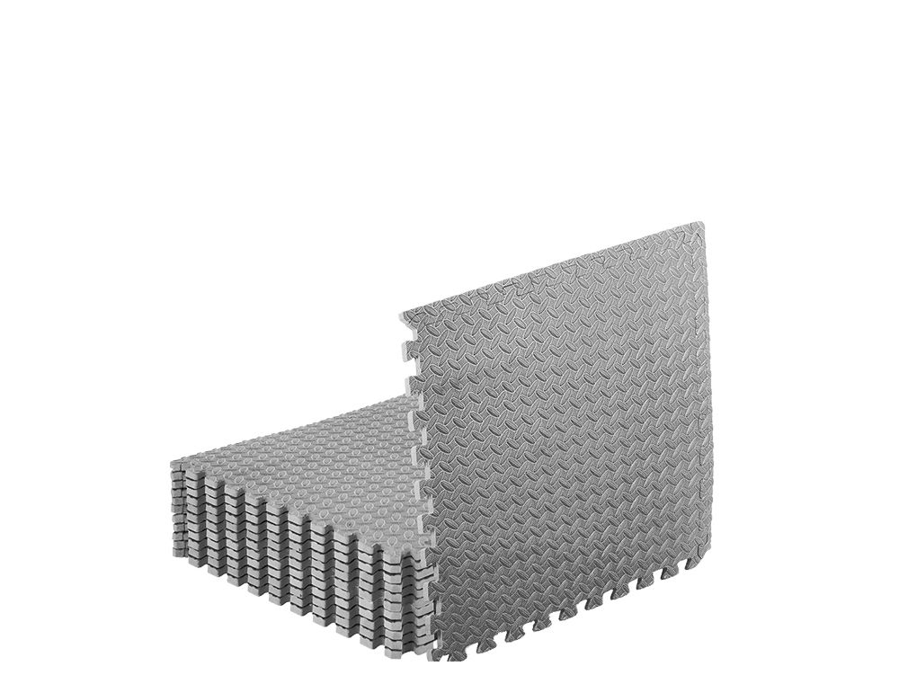 Textura de hojas esteras de ejercicio antideslizantes