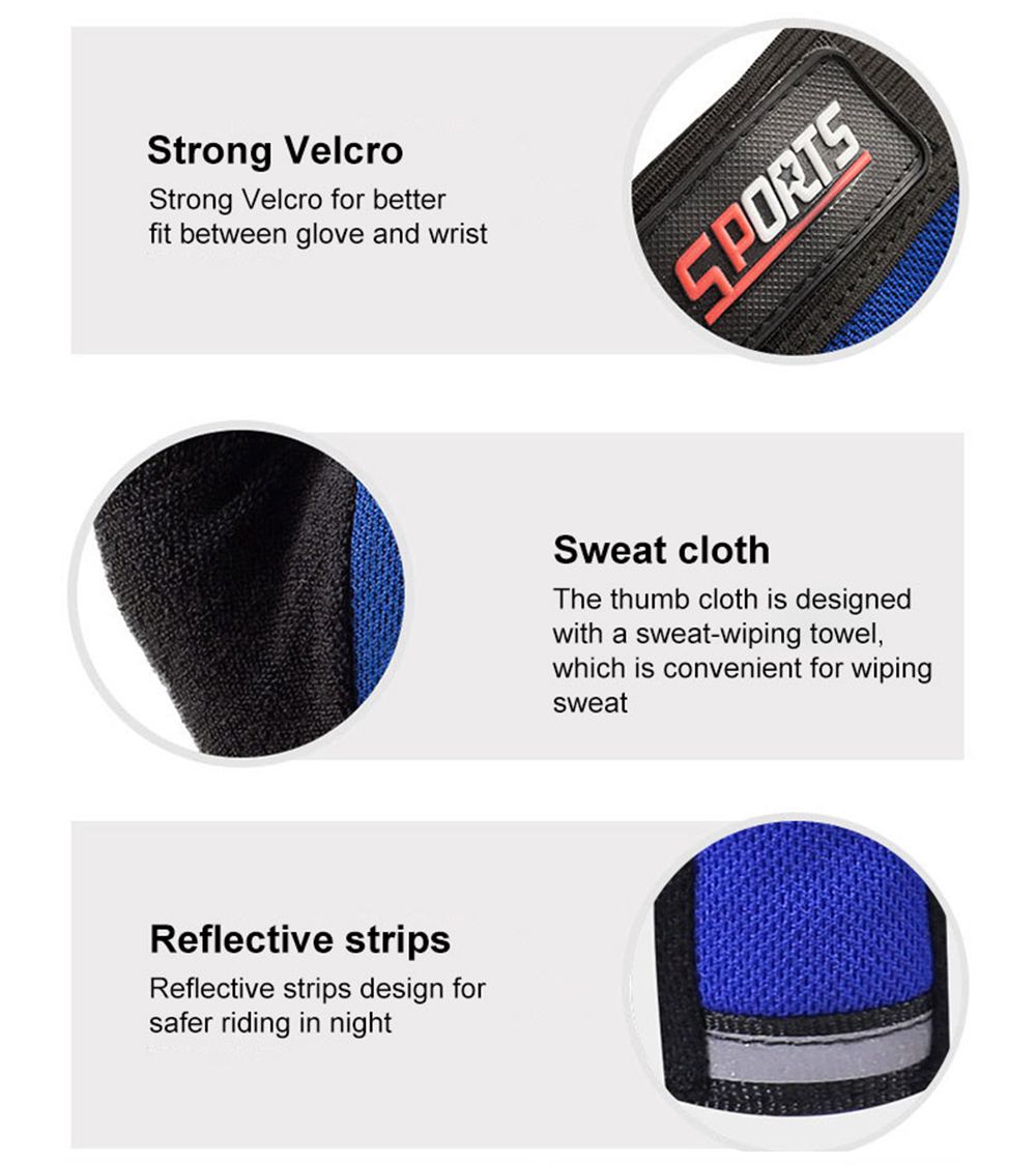 Medios guantes de protección contra motocicletas al aire libre Medios guantes de protección contra motocicletas al aire libre