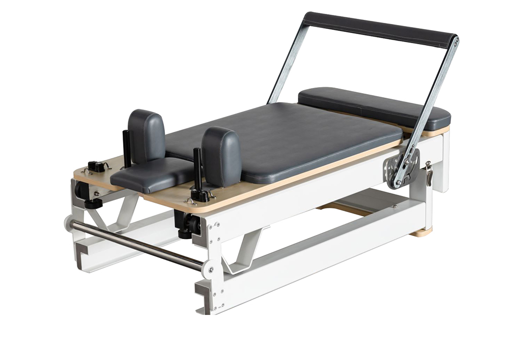 Reformador blanco de aluminio plegable Espacio de alta calidad que salva a Pilates Reformer Reformador blanco de aluminio plegable Espacio de alta calidad que salva a Pilates Reformer