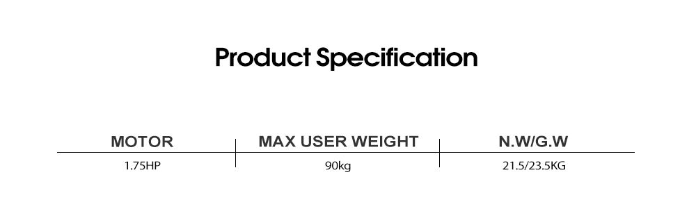 Cinta de correr plegable plana para el hogar
