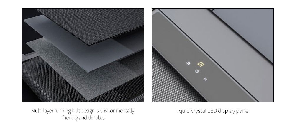 Cinta de correr plegable plana para el hogar