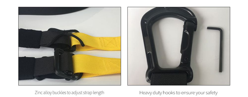 Correa de suspensión