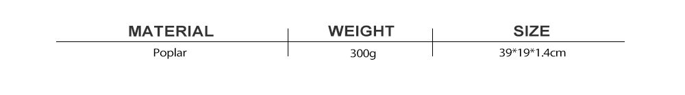 Paleta de bola de pepinillo (paleta de madera)