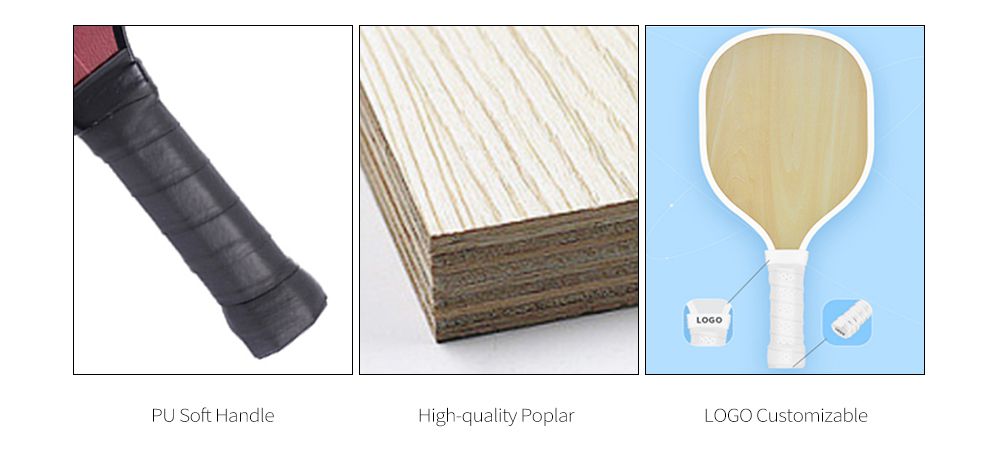 Paleta de bola de pepinillo (paleta de madera)