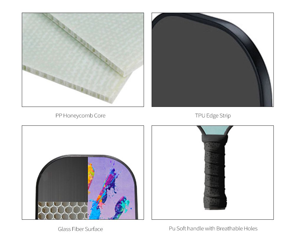 Paleta individual de fibra de vidrio