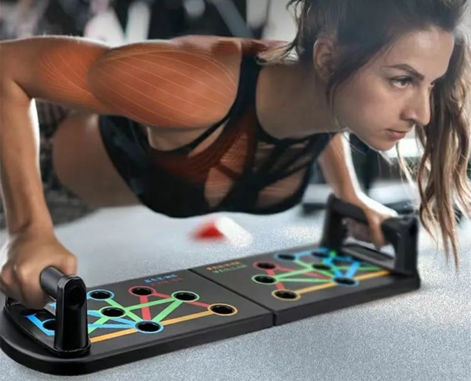 12 function push up board