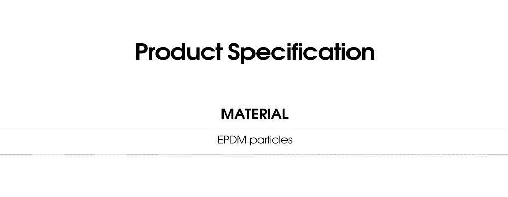 Estera de piso de goma de los dientes Estera de piso de goma de los dientes