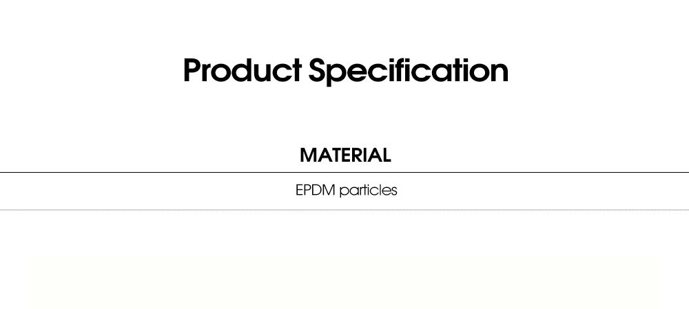 Estilo de hebilla de la estera del piso de goma Estilo de hebilla de la estera del piso de goma