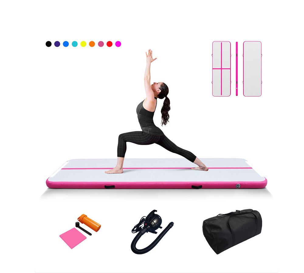 Estera gimnástica inflable