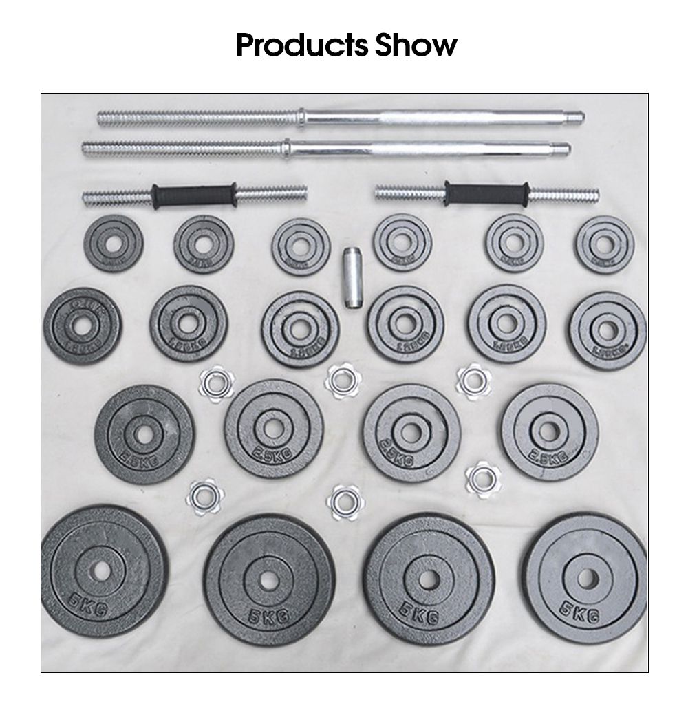 Set de 50 kg de 55 kg de pesas con pesas con pesas