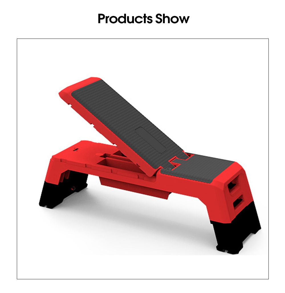 Plataforma de paso ajustable de PP TPE