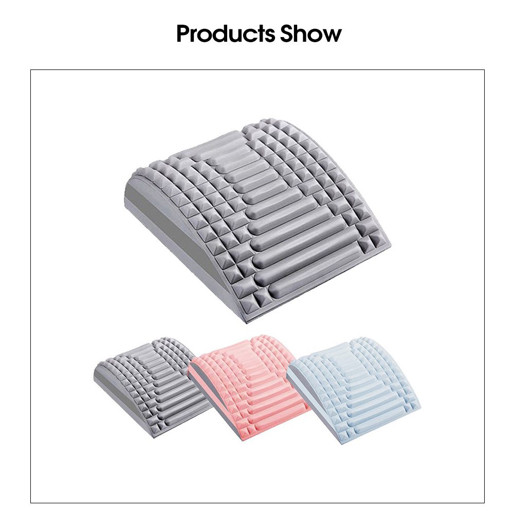 Camilla de columna lumbar de yoga