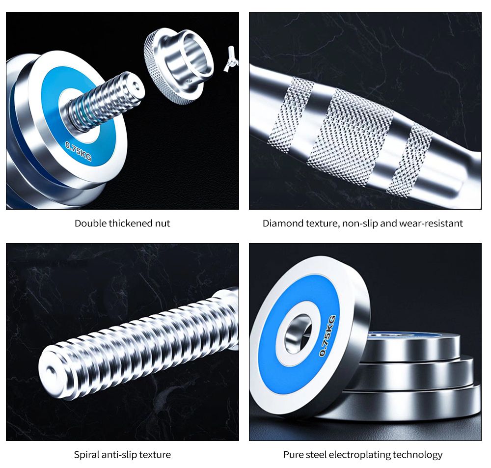 Kit combinado de barra de acero sólido