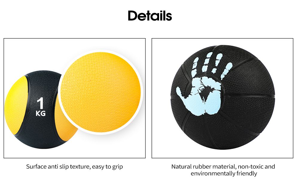 Medicina de goma sólida Bola de núcleo de núcleo