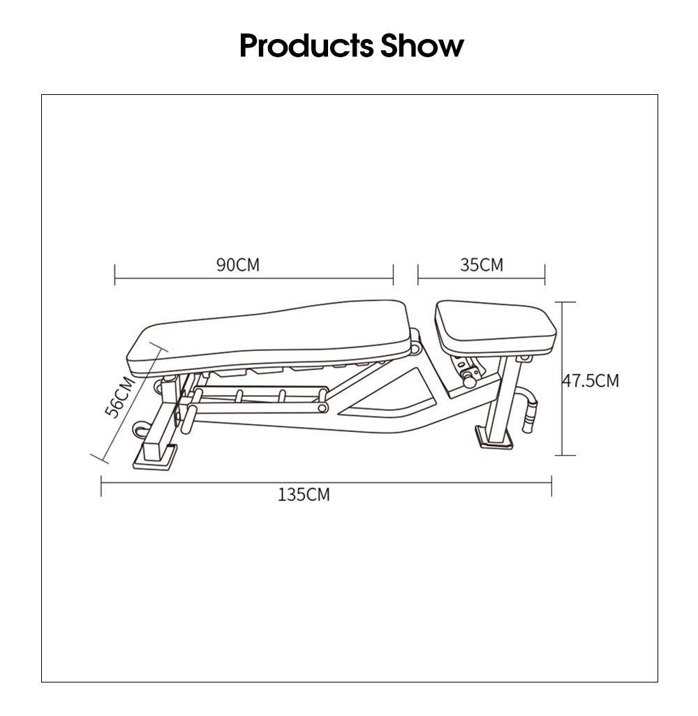 Banco de pesas de cuero Banco de pesas de cuero
