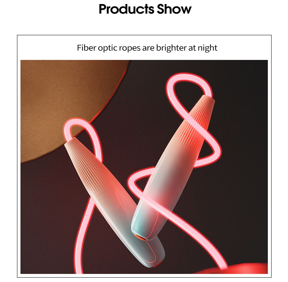 Cuerda de salto iluminada