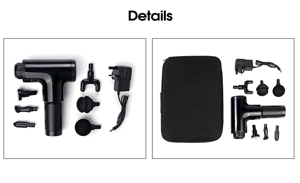 Pistola de masaje de motor de cepillo