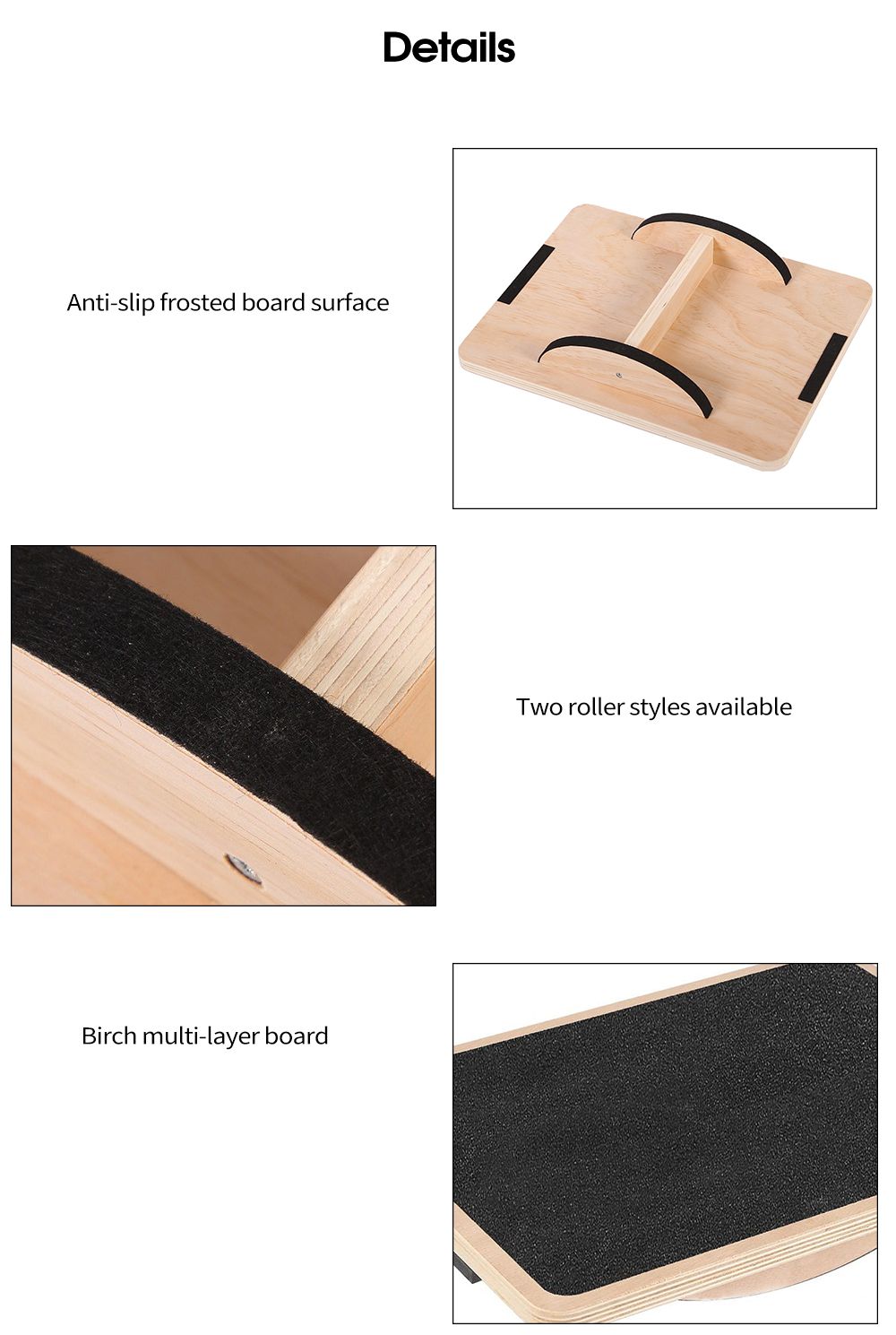 Tablero de equilibrio de madera