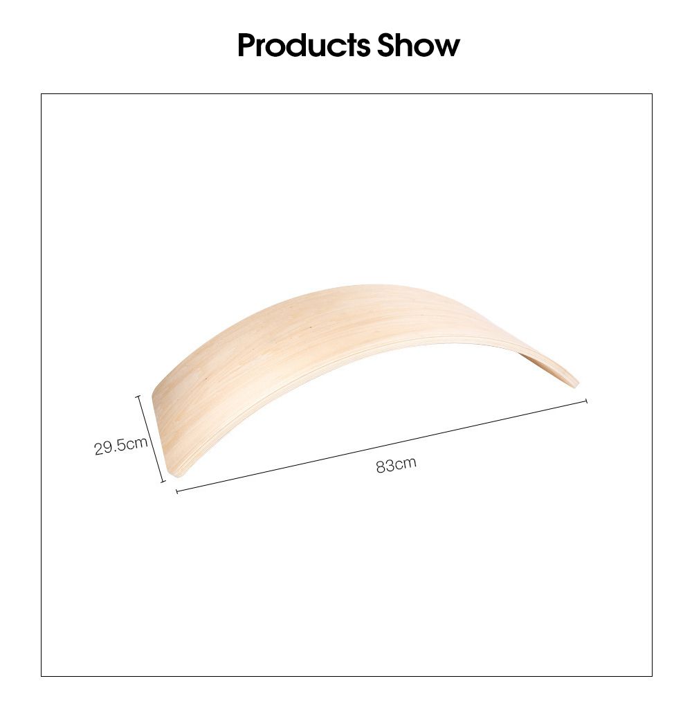 Tablero de equilibrio de madera Tablero de equilibrio de madera