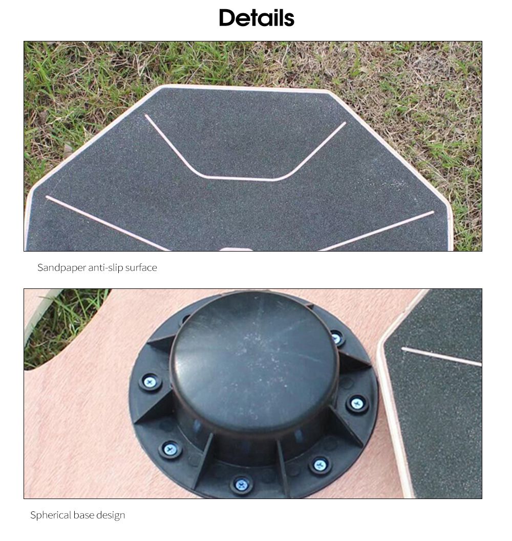 Tablero de equilibrio de madera de abedul Tablero de equilibrio de madera de abedul