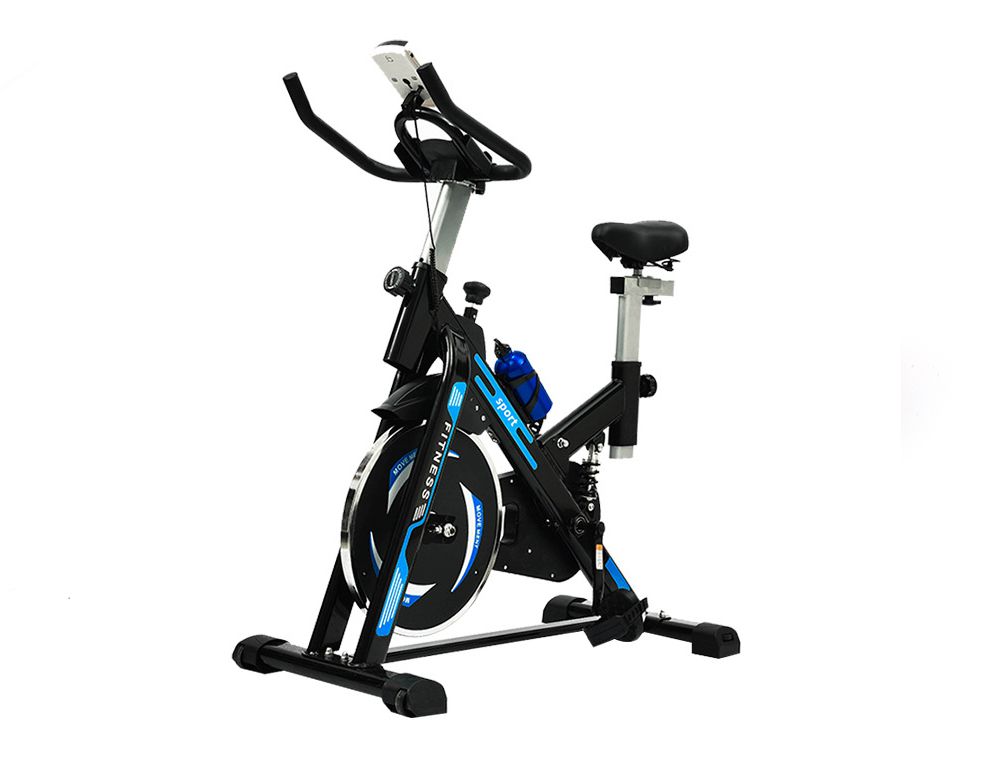 Bicicleta giratoria en casa