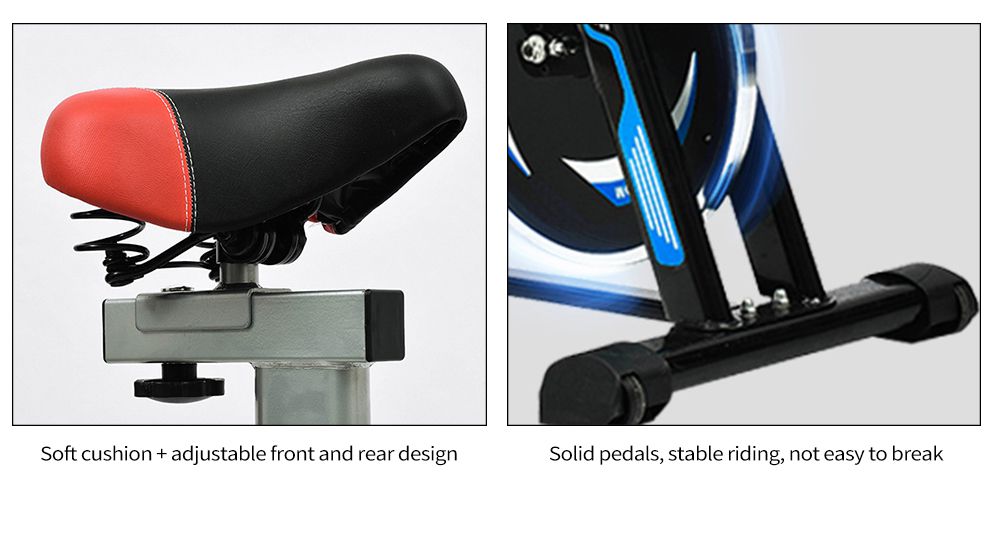 Bicicleta giratoria en casa