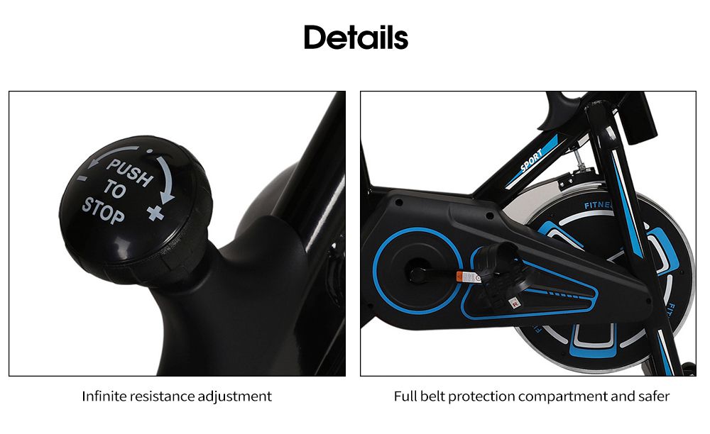 Bike de ejercicio en interiores estacionarios