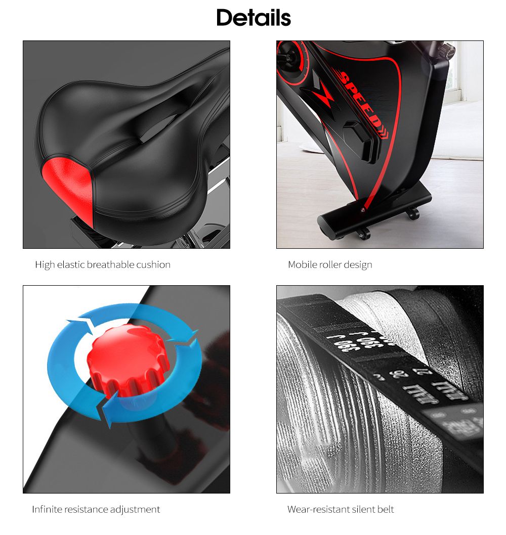 Bicicleta de ejercicio de giro de fitness