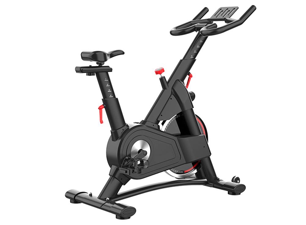 Ejercicio estacionario de interior bicicleta giratoria Ejercicio estacionario de interior bicicleta giratoria
