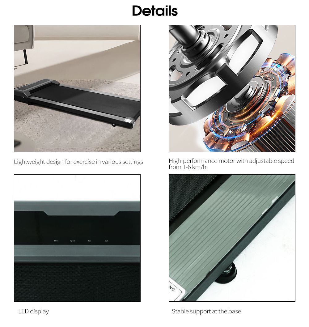 Máquina de caminar plegable