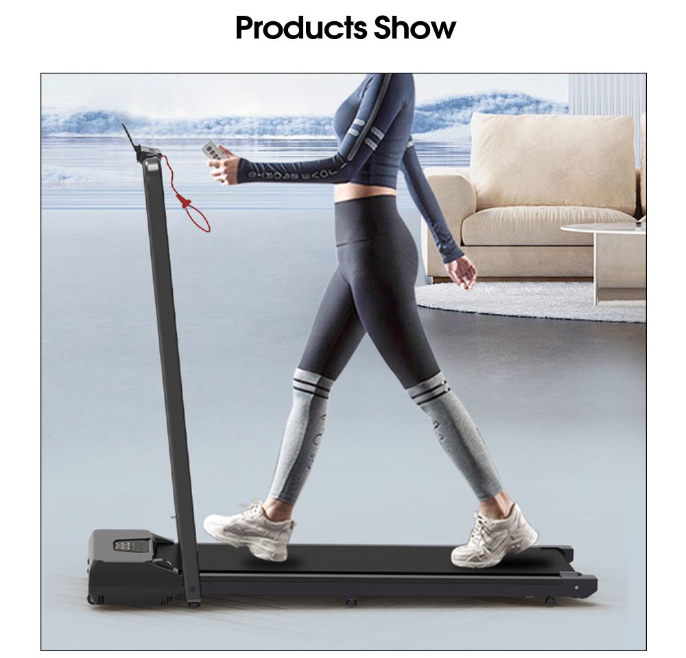 2 en 1 cinta de correr plegable