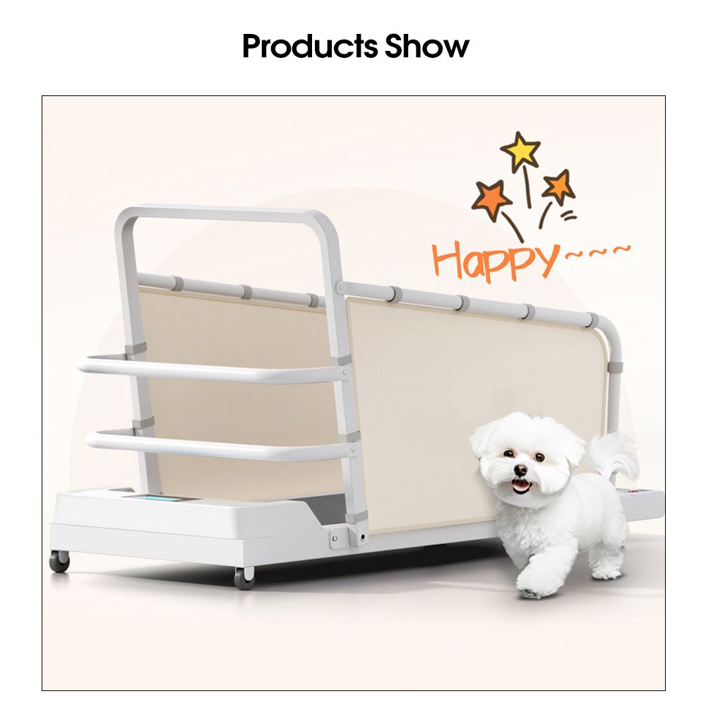 Caminata de cinta de mascotas caminante de perros pequeño y mediano