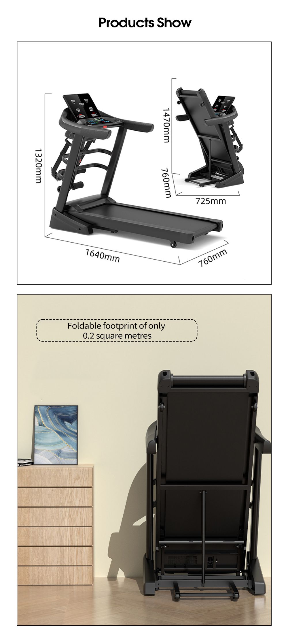 Máquina de correr multifunción de gimnasio