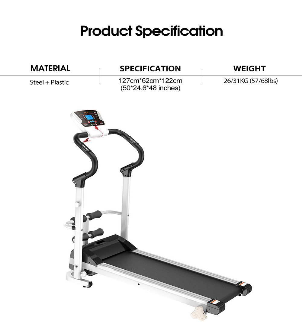 Equipo de gimnasio Fitness Sport plegable Fitness para la cinta de correr eléctrico