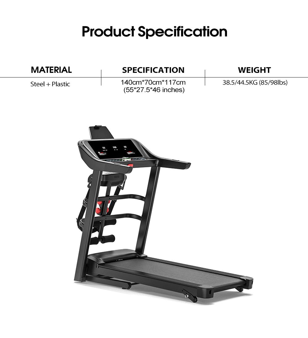 Equipo de gimnasio comercial Fitness Running Winkmill Máquinas Plegado barato Uso de la cinta de correr a la caminata