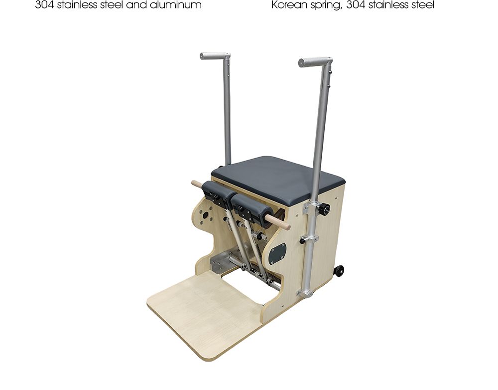 Máquina de silla de pilates de madera