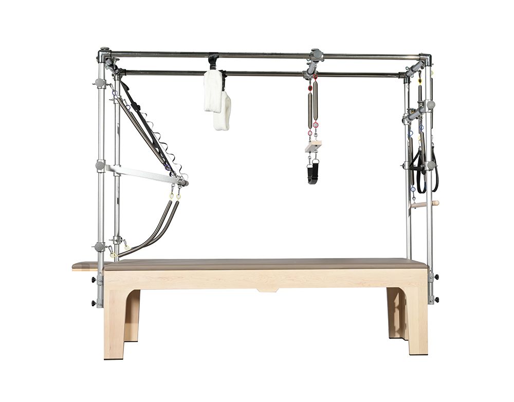 Entrenamiento de ejercicios de yoga arce pilates cadillac reformador