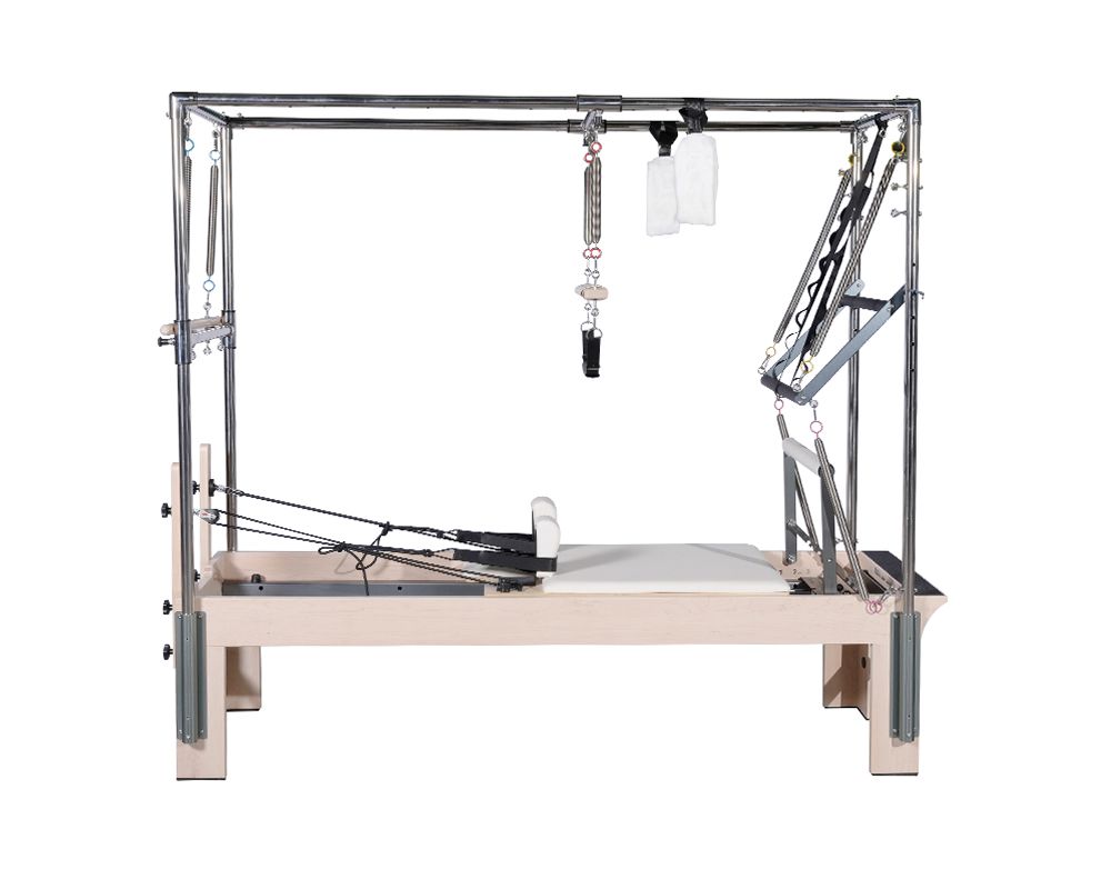 Pilates Studio Maple Wood Pilates Cadillac Reformer con trapecio completo