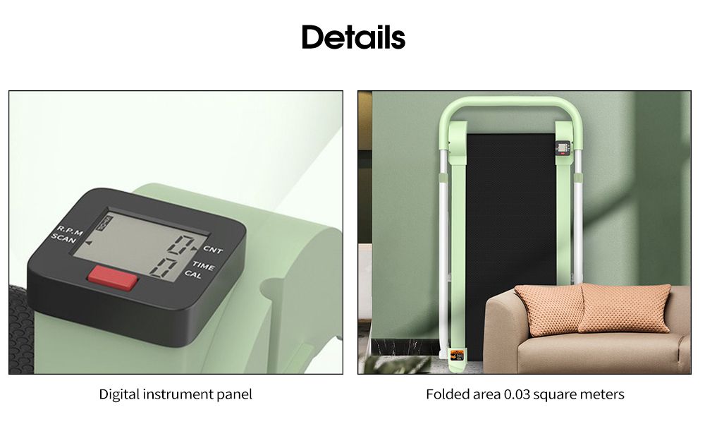 Cinta de correr sin potencia ultra-quirada de interior