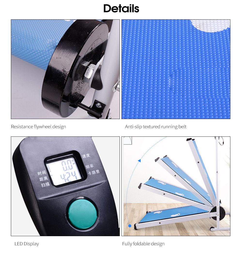 Cinta de correr comercial multifunción con televisión inteligente