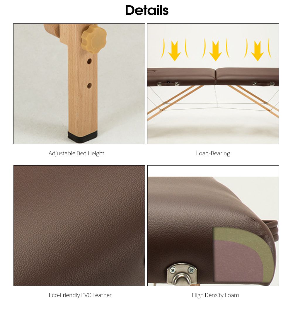 Mesa de masaje plegable