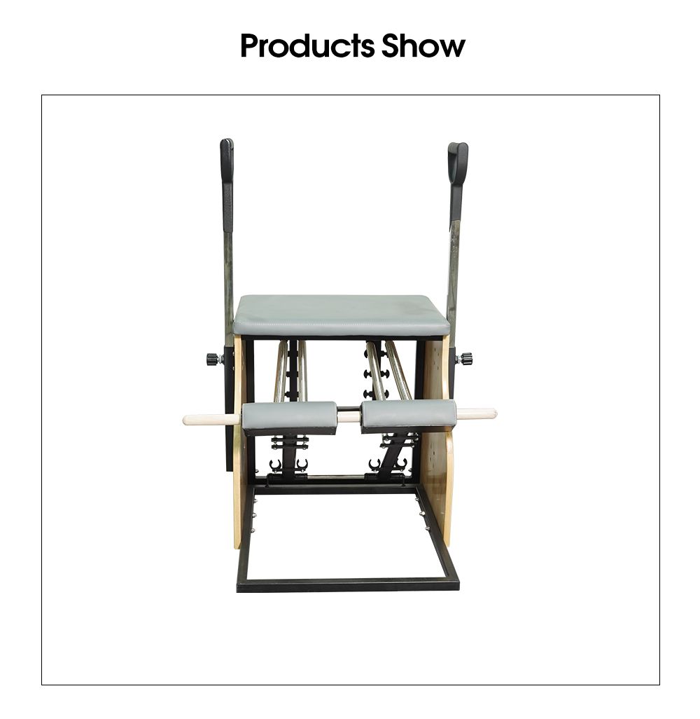 Silla de pilates de roble wavar Silla de pilates de roble wavar