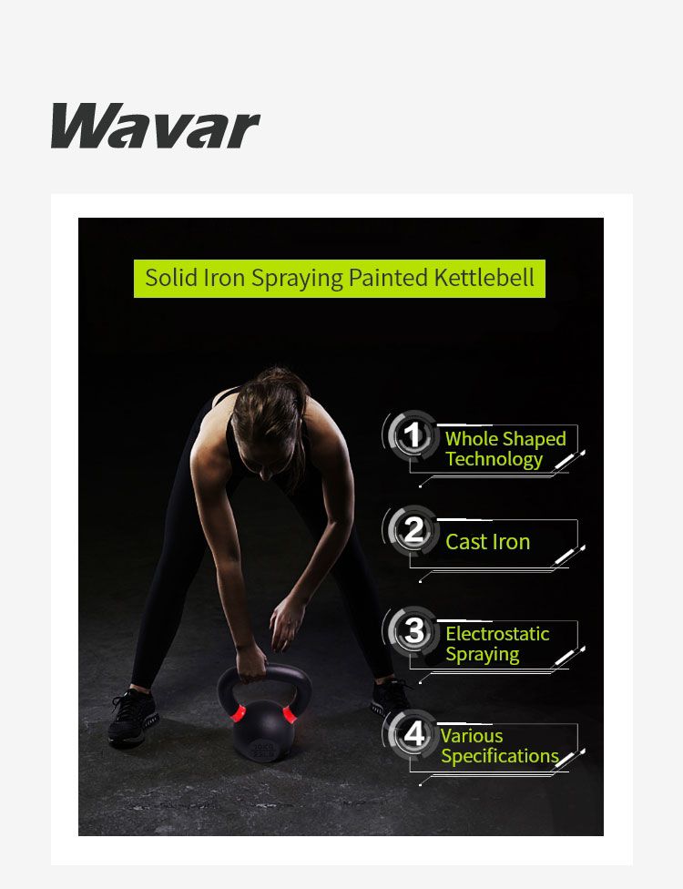 Kettlebell de hierro fundido Kettlebell de hierro fundido