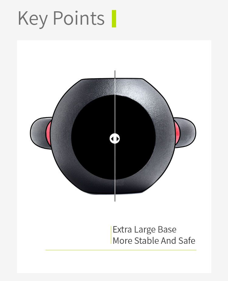 Kettlebell de hierro fundido Kettlebell de hierro fundido